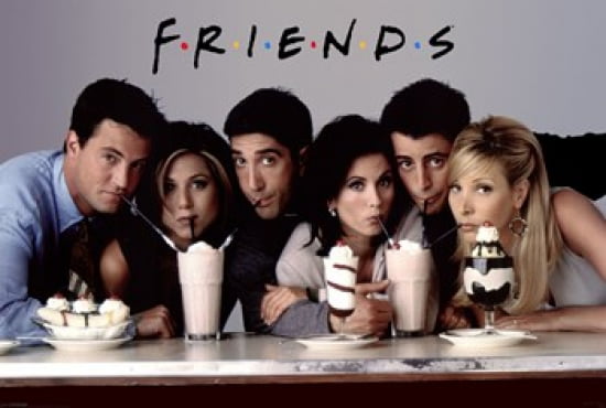Details about  / New Friends Classic TV Series Poster Fabric 8x12 20x30 24x36 E-357