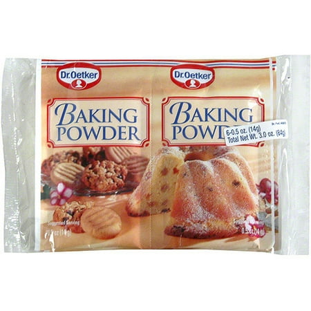 Dr. Oetker Baking Powder, 3 oz (Pack of 12)