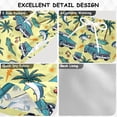 thumbnail image 4 of Shark Car Palm Pattern Swim Trunks Quick Dry Beach Pool Board Shorts Lightweight Stylish Print Sizes 2T to XL, 4 of 8