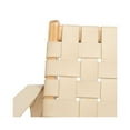 thumbnail image 2 of Safavieh Dilan Safari Chair Furn Accent Chairs, White, 1' X 1', Square, 2 of 5