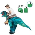 thumbnail image 4 of GOOSH 72 inch Inflatable Dinosaur Costumes for Adults, Funny Halloween Costumes Adult Halloween Costume for Men Women, Adult Dinosaur Costumes for Halloween Party Cosplay, 4 of 9