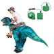 thumbnail image 3 of Disfraz inflable de dinosaurio GOOSH T Rex para adulto en Halloween, 3 of 8