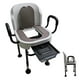 thumbnail image 1 of Silla de Baño para Adulto Mayor con Inodoro WC | Diseño Cuadrado para Mayor Equilibrio y Seguridad para Adultos Mayores | Soporta 110 kg, 1 of 10