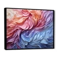 thumbnail image 2 of Designart "Soft-hued Spirals" Abstract Spirals Floater Framed Canvas Print, 2 of 7