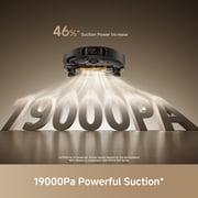 مكنسة كهربائية وممسحة روبوتية MOVA E30 Pro Plus، شفط 19000 باسكال، فرشاة MaxiReach مضادة للتشابك، محطة تفريغ تلقائية، سعة كبيرة
