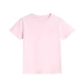 thumbnail image 2 of Cethrio Girls Cotton T-shirts, Casual Crew Neck Short Sleeve Soft Summer Tees Tops Pink Size 14-16, 2 of 5
