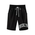 thumbnail image 2 of Toddler Kids Girls Casual Bermuda Shorts Drawstring Elastic Waistband Beach Shorts 3-13 Years, 2 of 4