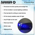 thumbnail image 3 of Marcador de Seguridad UV SureMark Punta Fina con Luz de Llavero, 3 of 5