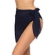 thumbnail image 3 of Pareos cortos para mujer, envoltura de playa, envolturas de Bikini transparentes, cubiertas de gasa para trajes de baño, 3 of 6