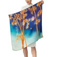 thumbnail image 4 of 35"x35" Large Square Digital Printed Silk Charmeuse Scarf, 4 of 5
