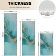 thumbnail image 4 of Blue Gold Marble Pattern Kitchen Rugs Sets Of 3,Kitchen Runner Rugs Non Skid Washable,Decorative Kitchen Floor Mats for Kitchen,Sink,Laundry,17"x30"+ 17"x47" + 17"x59", 4 of 6