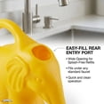 thumbnail image 2 of PMU 6 Pcs 2-Quart Elephant Watering Can – Durable Plastic Garden Watering Can for Indoor & Outdoor Plants, Easy-Pour Spout, Large Water Pot, Yellow, 2 of 9