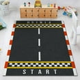 thumbnail image 2 of CHUANK Tapis de Football Décoratif à Réduction de Bruit Moderne Tapis de Sport pour Chambre de Bébé Tapis de Sol, 2 of 4