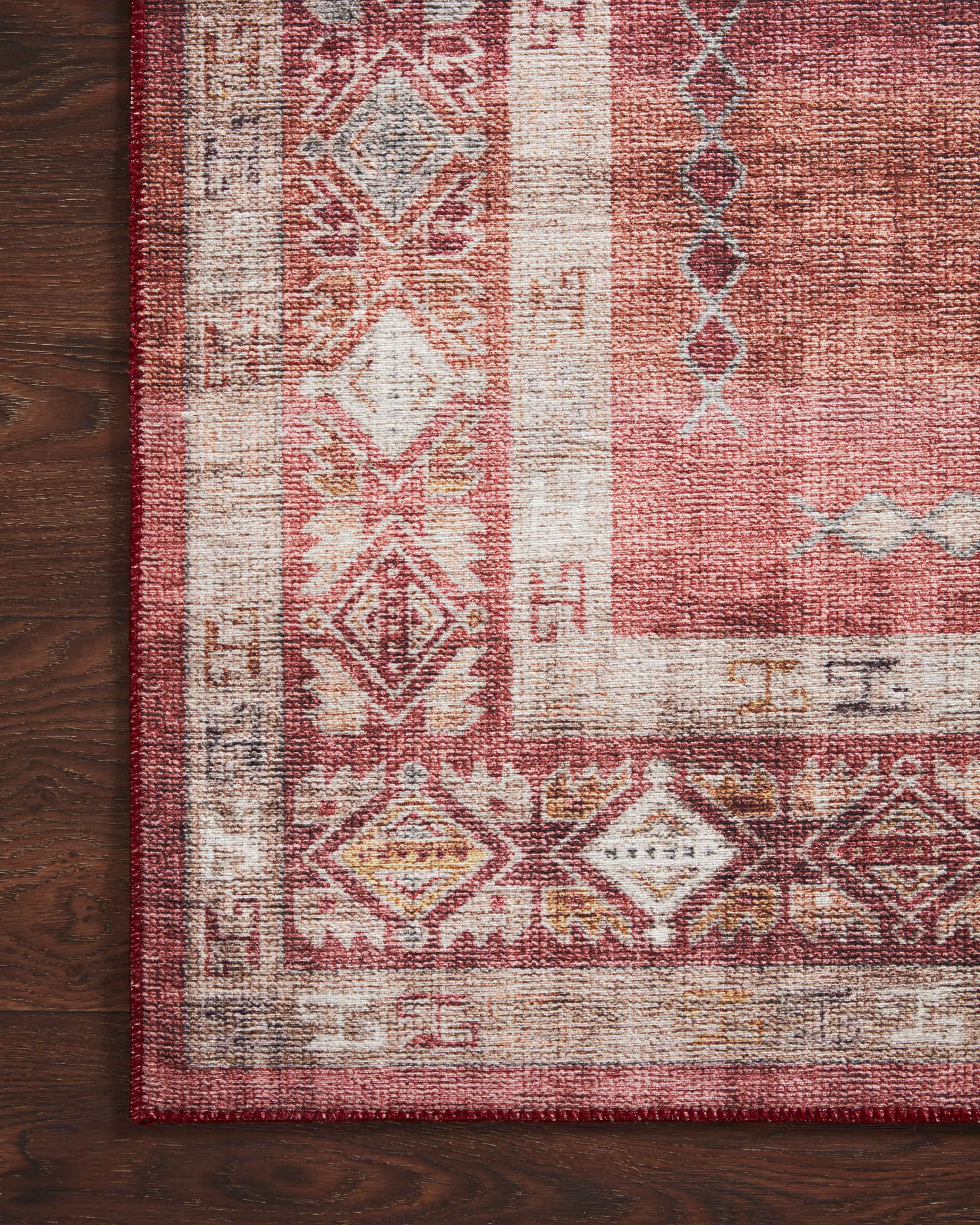 Loloi HEIDI SUNSET / NATURAL 2-6" x 11-6"