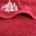 thumbnail image 5 of FastXmas 2Pc Christmas Bathroom Towels Decor 15.7x27.6 Inch Towels Christmas Red Hand Towels Snowflake Reindeer Pine-Tree Pattern Christmas Bathroom Towels Decorative for Kitchen Dish Drying Cleaning, 5 of 6