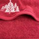 thumbnail image 5 of xihome Juego de 2 toallas de baño navideñas con diseño bordado de alce, copo de nieve y rbol. Toallas grandes de algodn de 40 x 70 cm (15,75 x 27,56 pulgadas). Decoracin navideña., 5 of 6