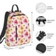 thumbnail image 2 of Disketp Watermelon Mochila Ligera e Impermeable, Mochila de Día Resistente para Viajes, Senderismo y Uso Diario para Hombre y Mujer, 2 of 7