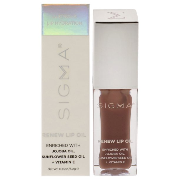Renew Lip Oil Tinte de SIGMA Beauty para mujer 0.18 oz Lip Oil