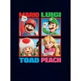 thumbnail image 2 of Nintendo Big Boys Super Mario, Luigi, Yoshi, Princess Peach T-Shirt, Sizes 8-20, 2 of 4