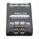 thumbnail image 1 of Mezclador PRO D2 de Doble Canal con Salida XLR de 6.5 con Aislador de Audio, Micrófono, Ruido y Común (20 Hz-20 KHz), 1 of 5