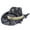 Black, variant on RUINIXCW Western Denim Cowboy Hat Blue Denim Cowgirl Hat For Man Women Distressed Jean Hat With Bull Head Buckle Belt Wide Brim Outback Hat