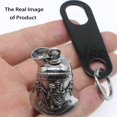 thumbnail image 5 of Campana de Motocicleta Amavoler con Soporte y Llavero de Metal para Proteccion, 5 of 5
