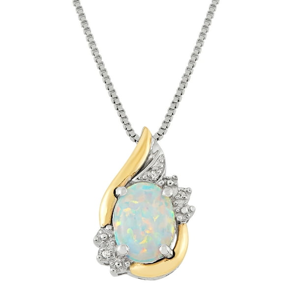 Brilliance Fine Jewelry Brilliance Fine Jewelry Created Opal and