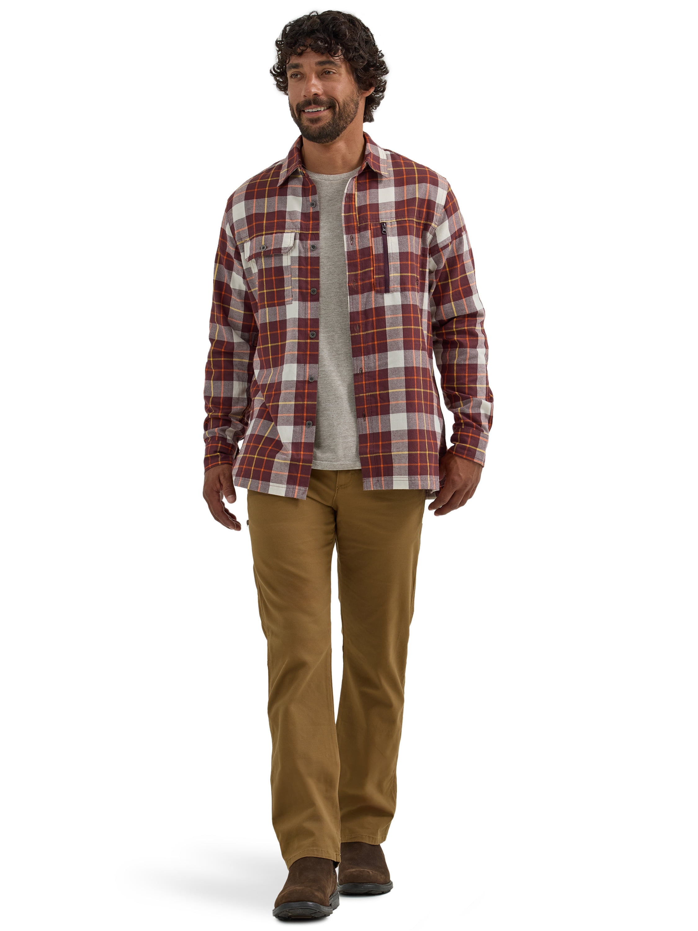 Wrangler® Men's and Big Men's Outdoor Frontier Rugged Utility Pant with UPF 50+