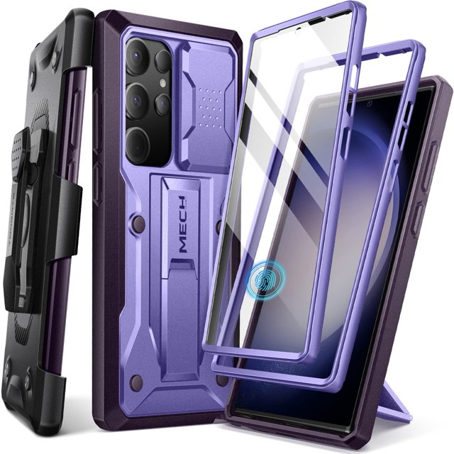 Funda de teléfono TONGATE para Samsung Galaxy S23 Ultra 6.8 pulgadas, color morado