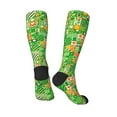thumbnail image 4 of Balery St Patrick'S Day6 Fun Novelty Socks Men'S Women'S Crew Socks Funny Crazy Novelty Socks Quirky And Cool Socks, 4 of 9