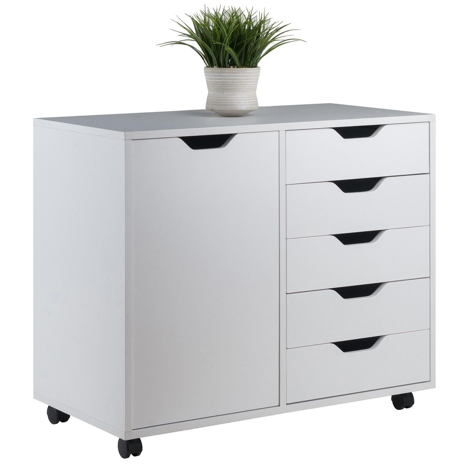 Winsome Halifax Cabinet White Finish