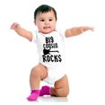 thumbnail image 4 of Big Cousin Rocks Cuz Relatives Romper Boys or Girls Infant Baby Brisco Brands NB, 4 of 7