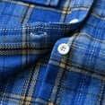thumbnail image 7 of VERUGU Baby Jacket Kids Toddler Flannel Shirt Jacket Plaid Long Sleeve Shacket Baby Boys Girls Fall Shirt Coat Outwear, 7 of 7