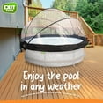thumbnail image 2 of EXIT Toys Dôme Rond Multifonction de 10 Pieds pour Piscines Extérieures, 2 of 12