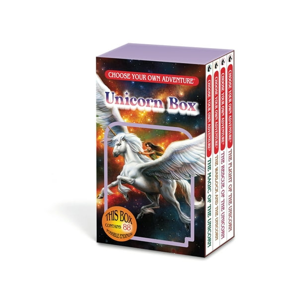 Choose Your Own Adventure Box Sets Choose Your Own Adventure 4-Book Boxed Set Unicorn Box (Magic of the Unicorn, Warlock and Unicorn, the Rescue of Unicorn, (Paperback)