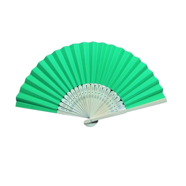 50 Pcs/lot Folding Elegant Paper Hand Fan Wedding