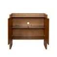 thumbnail image 5 of Noble House Sideboard Buffet Cabinet with Adjustable Shelves, Rustic Style for Entryway, Living Room, Kitchen, Walnut, 5 of 11