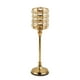 thumbnail image 2 of Candelabro de metal de cristal, centro de mesa, candelabro de banquete de boda dorado, soporte de mesa para el hogar, decoración de regalo, L kenally HA008318-03B, 2 of 6