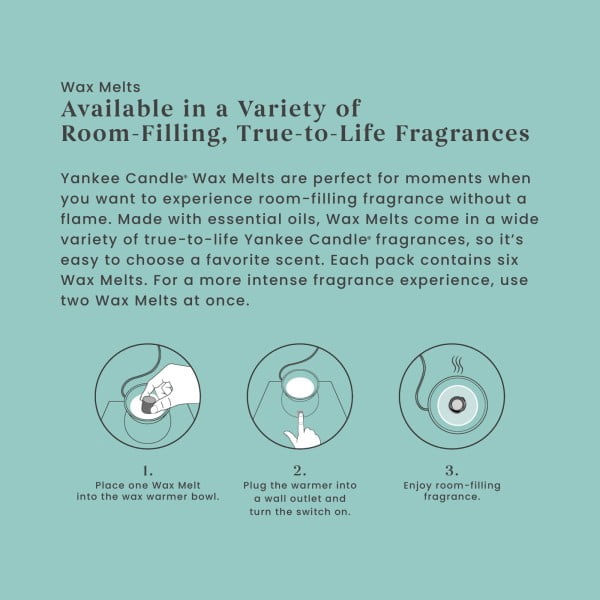 Yankee Candle Bahama Breeze Fragranced Wax Melts, 6 Wax Spheres per Package, Pack of 6 (36 Cubes Total)