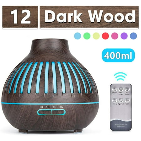 

400ML Aromatherapy Diffuser Xiomi Air Humidifier with LED Light Home Room Ultrasonic Cool Mist Aroma Essential Oil Diffuser