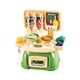 thumbnail image 1 of 30x Juego de cocina de juguete realista con habilidades motoras finas para cocinar verde, 1 of 9