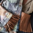 thumbnail image 4 of 6" Premium Vegan Leather Fringe Trim by the yard (Sold by the Yard), 4 of 5