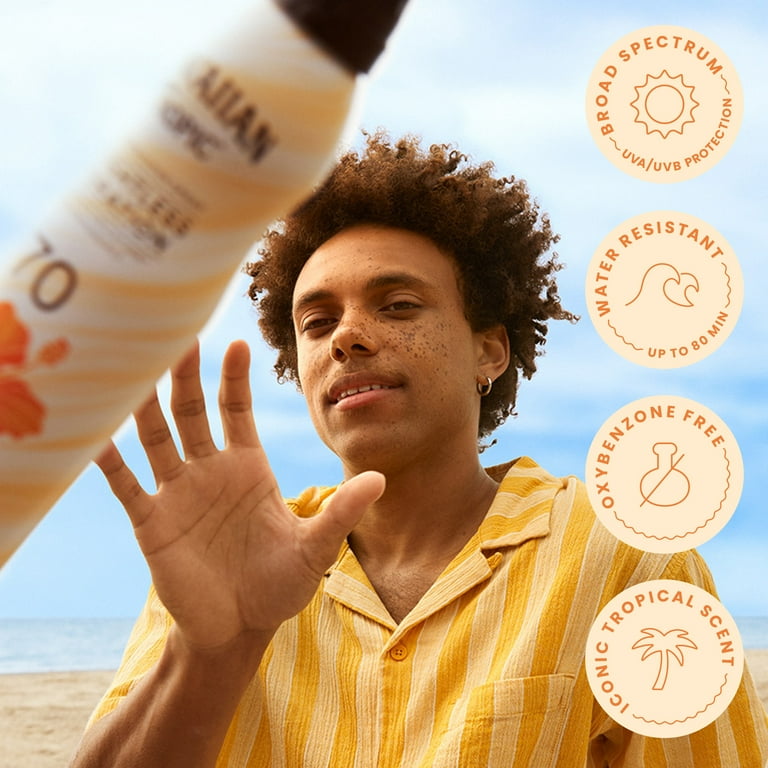 Hawaiian Tropic Weightless Hydration Clear Spray Sunscreen SPF 70