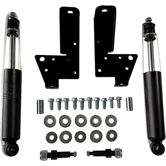 Air Ride Suspension Front Bolt On Shock Relocator Kit For Impala Caprice 1958-1964 for 58-64 GM Cars Coil Spring/Leaf Spring Lowering Kit