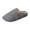 Grey, variant on Mens Cozy Memory Foam Scuff Slippers Casual on Warm House Shoes Indoor/Outdoor Sandal Slippers with Arch Support Rubber Sole,Color:Brown,Size:10