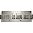 thumbnail image 3 of Titanium Brushed Serenity Prayer Laser Design 8mm Band (Size 7) Made In China tb26g-7, 3 of 5