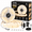 Warm White, variant on Lfon 32.8FT COB LED Strip, Warm White 24V Dimmable Tape with Rotary Dimmer, Smooth No-Spot Glow for Cabinet and TV Backlight