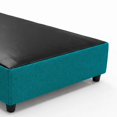 thumbnail image 5 of Base de cama tapizada individual bari turqueza Reinicia 21 Muebles, 5 of 5
