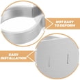 thumbnail image 3 of NUOLUX Metal Blow Dryer Holder Con Adhesivo Seguro Montaje Sin Dañor Para Color, 3 of 8