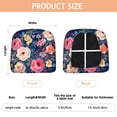 thumbnail image 3 of Pioneer Flower Seat Covers for Dining Room Chairs Set Of 4,Stretch Printed Washable Chair Seat Cover with Elastic Ties and Button,Removable Waterproof Couch Cushion Covers, 3 of 6